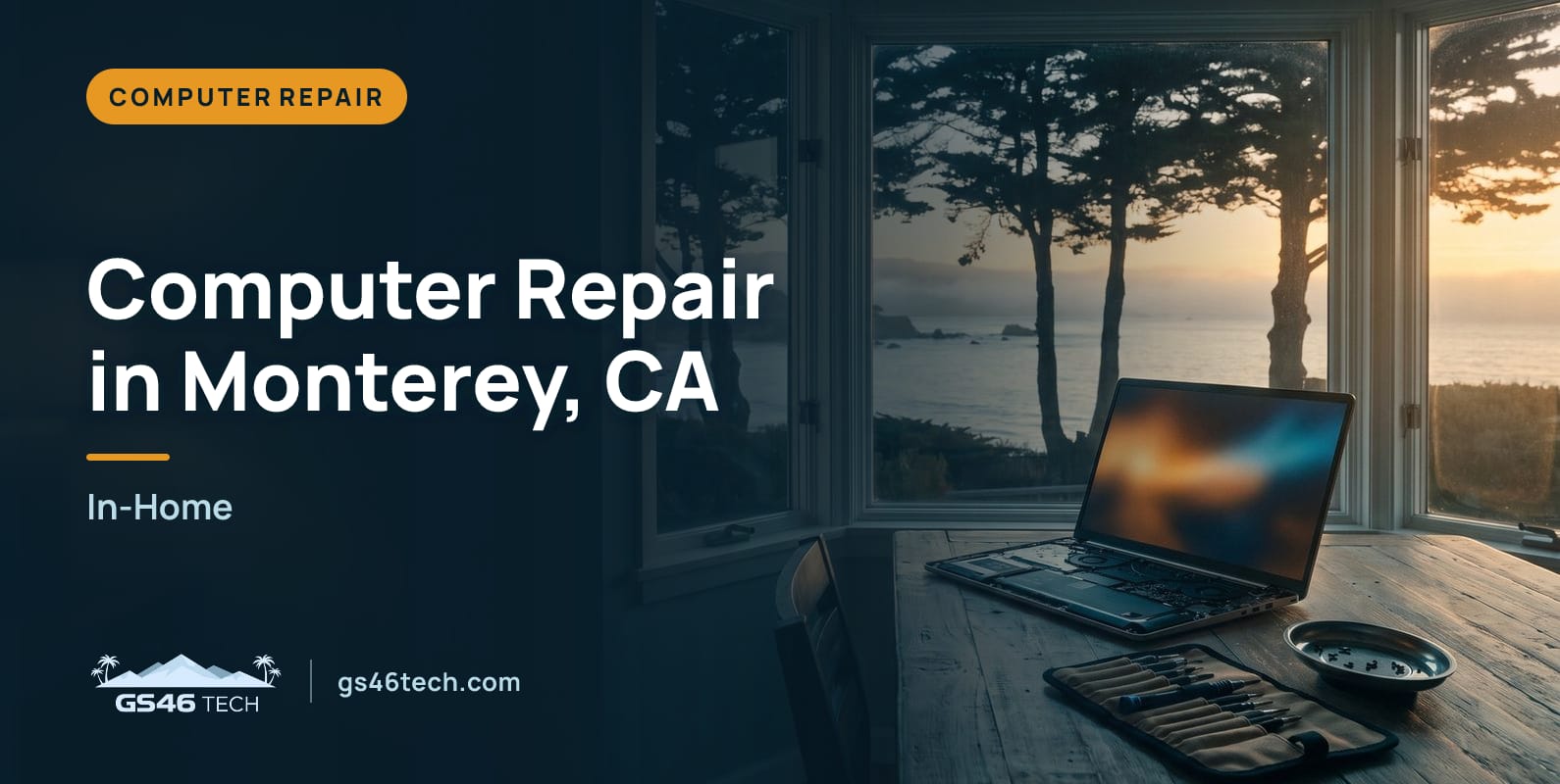 Computer Repair in Monterey, CA | In-Home