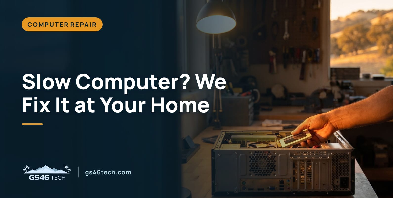Slow Computer? We Fix It at Your Home