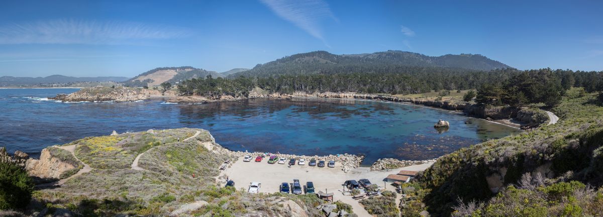 Whaler's Cove at Point Lobos, near Monterey, CA